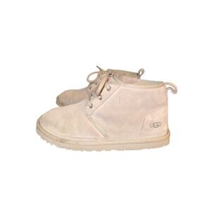 UGG Chukka Boots Suede Lace Up Casual Comfort Women Size 8 Tan